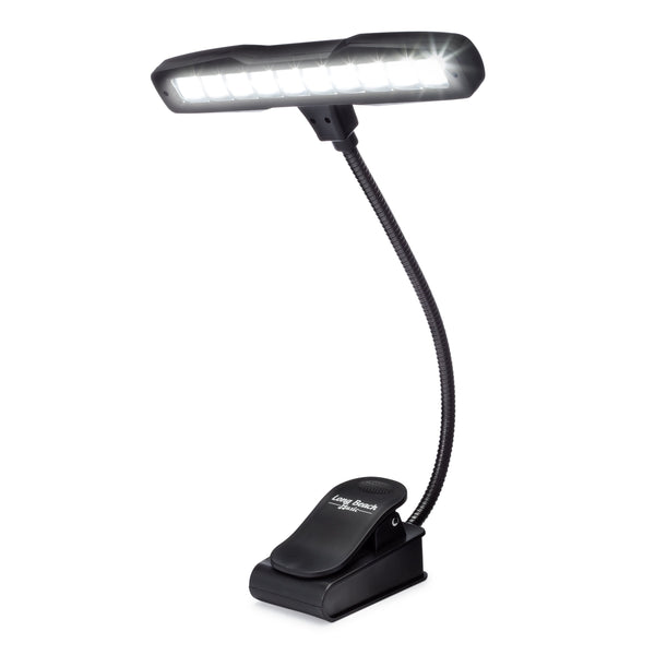 Rechargeable Music Stand Light - Foldable LED Lamp With Wide Illumination For Piano & Sheet Music