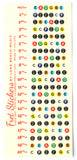 Guitar Fret Stickers- Color Coded