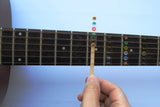 Guitar Fret Stickers- Color Coded
