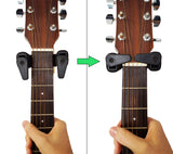 Guitar Hanger with Auto Lock Tabs